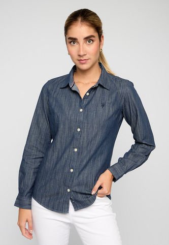 Camisa U.S. POLO ASSN. Azul Oscuro US Polo Assn