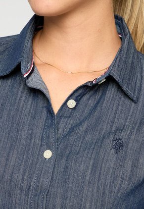 Camisa U.S. POLO ASSN. Azul Oscuro