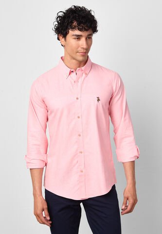 Camisa U.S. POLO ASSN. Rosa US Polo Assn