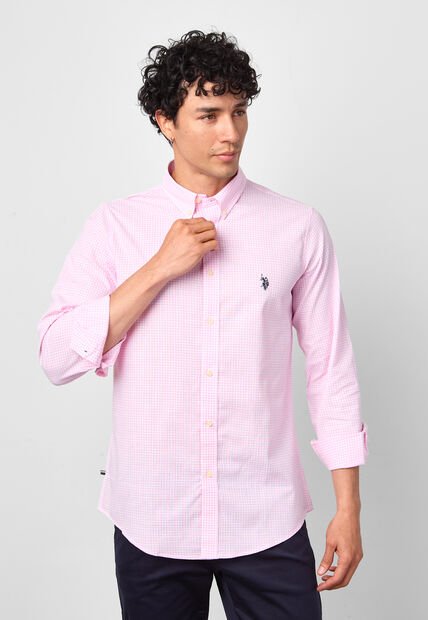 Camisa U.S. POLO ASSN. Rosa