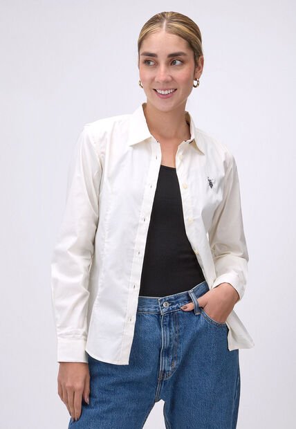 Camisa U.S. POLO ASSN. Marfil