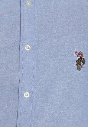 Camisa Azul Us Polo Assn