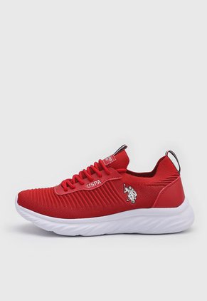 Tenis Lifestyle Rojo-Blanco Us Polo Assn