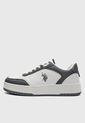 Tenis Lifestyle U.S. POLO ASSN. Marfil de US Polo Assn