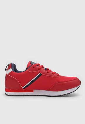 Tenis Lifestyle Rojo-Blanco-Navy Us Polo Assn