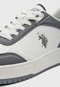Tenis Lifestyle U.S. POLO ASSN. Marfil de US Polo Assn