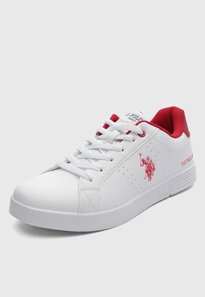 Tenis Casual U.S. POLO ASSN. Blanco