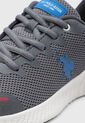 Tenis U.S. POLO ASSN. Gris de US Polo Assn