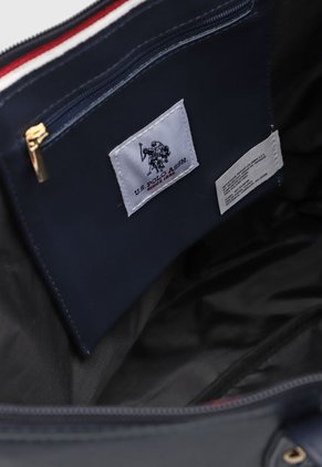 Bolso Azul Navy-Dorado Us Polo Assn