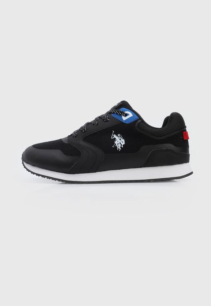 Tenis Lifestyle Negro-Blanco Us Polo Assn