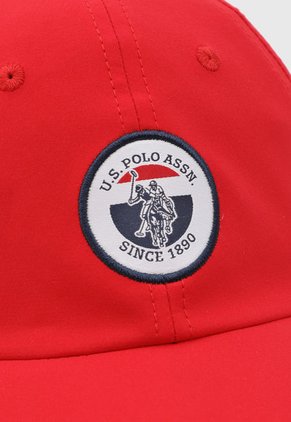 Gorra U.S. POLO ASSN. Rojo