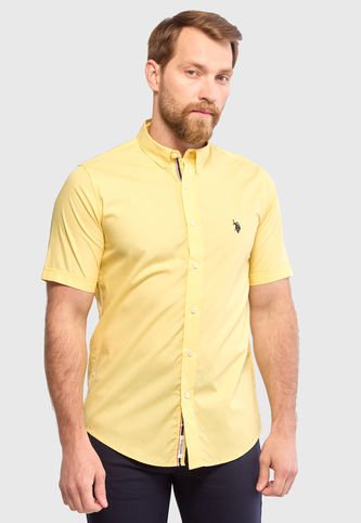 Camisa U.S. POLO ASSN. Amarillo US Polo Assn