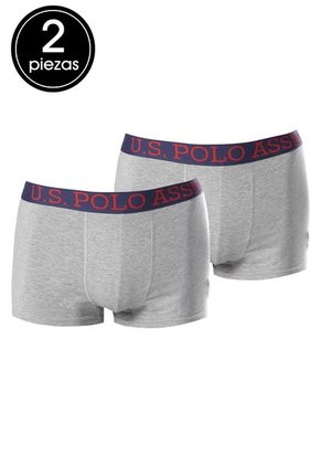 Dúo Bóxer Gris US Polo Assn.