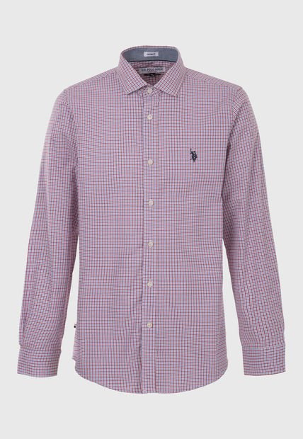 Camisa Rojo-Blanco-Azul US POLO ASSN
