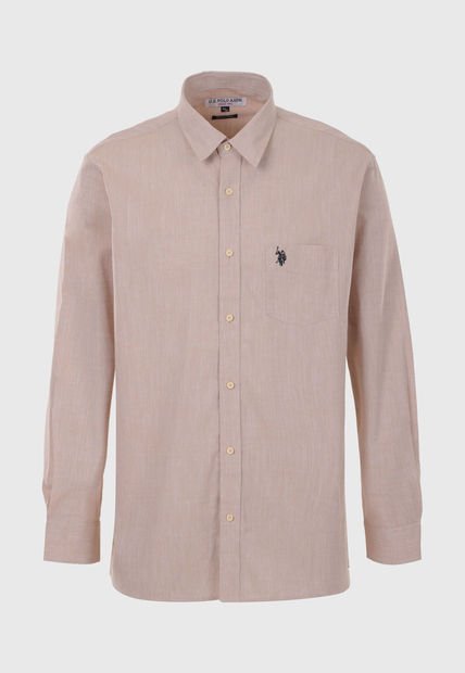 Camisa Caqui US POLO ASSN