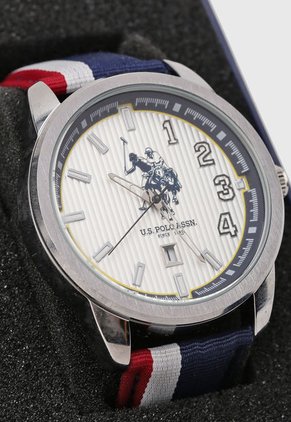 Reloj U.S. POLO ASSN. Plateado