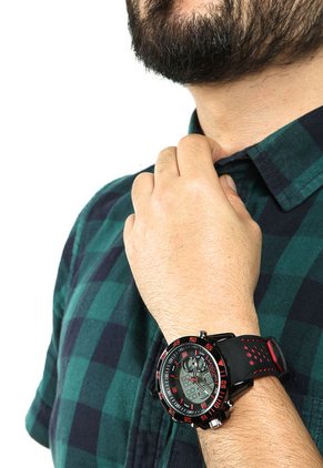 Reloj Negro-Rojo Us Polo Assn