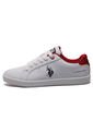 Tenis Blanco-Rojo Us Polo Assn de US Polo Assn