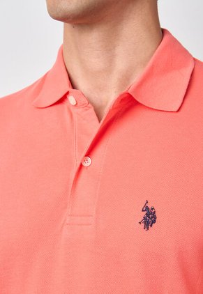 Polo U.S. POLO ASSN. Salmón