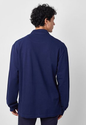 Polo Manga Larga U.S. POLO ASSN. Azul