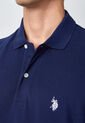 Polo Manga Larga U.S. POLO ASSN. Azul de US Polo Assn