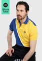 Polo Amarillo-Azul-Blanco Us Polo Assn de US Polo Assn