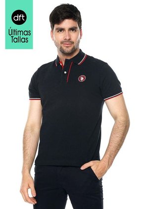 Polo Azul Navy-Blanco-Rojo Us Polo Assn