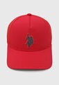 Gorra U.S. POLO ASSN. Rojo de US Polo Assn