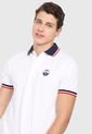 Polo Blanco-Azul-Rojo Us Polo Assn de US Polo Assn