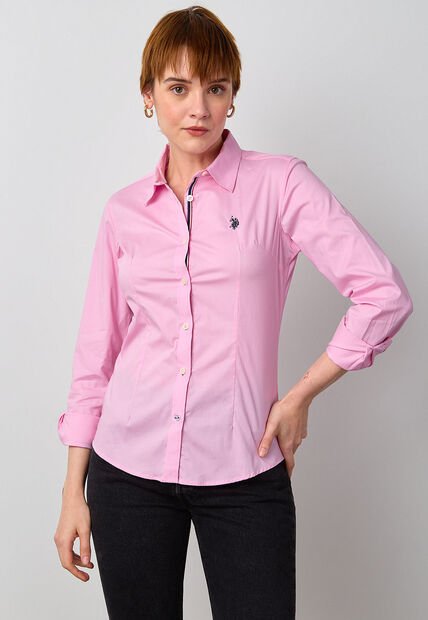 Camisa U.S. POLO ASSN. Rosa