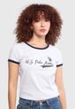 Camiseta U.S. POLO ASSN. Blanco de US Polo Assn