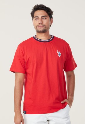 Camiseta Rojo-Azul-Blanco Us Polo Assn