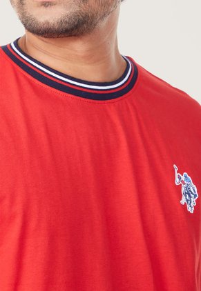Camiseta Rojo-Azul-Blanco Us Polo Assn