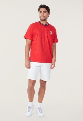 Camiseta Rojo-Azul-Blanco Us Polo Assn