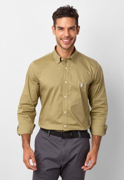 Camisa U.S. POLO ASSN. Verde Oliva
