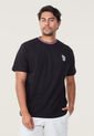Camiseta Negro-Multicolor Us Polo Assn de US Polo Assn