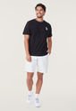 Camiseta Negro-Multicolor Us Polo Assn de US Polo Assn