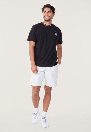 Camiseta Negro-Multicolor Us Polo Assn