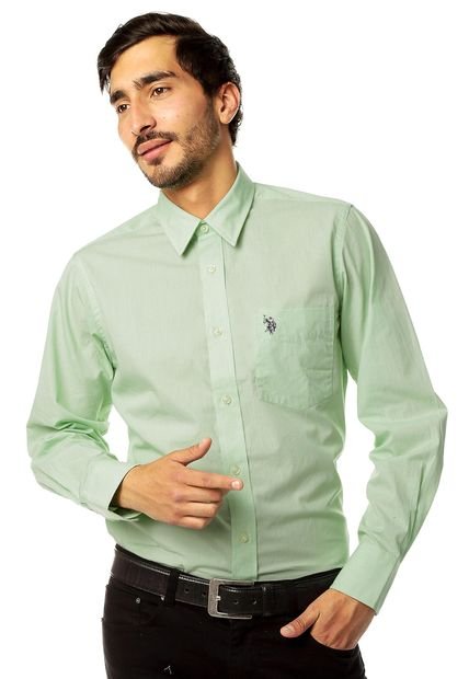 Camisa Verde US Polo Assn