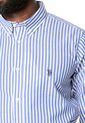 Camisa Azul-Blanco Us Polo Assn de US Polo Assn