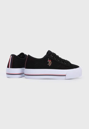 Tenis Lifestyle Negro-Blanco Us Polo Assn