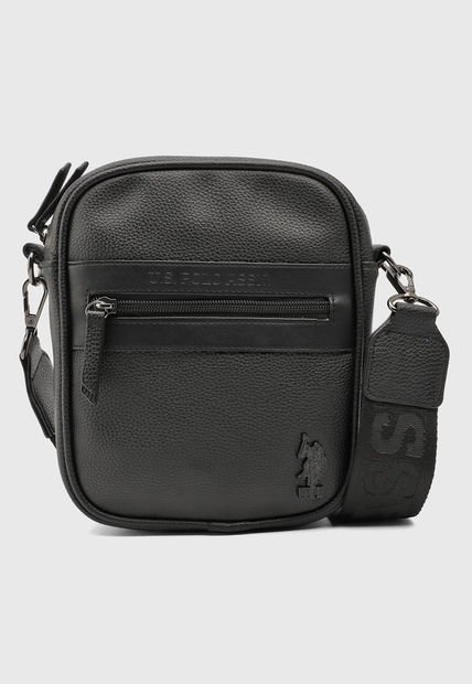 Bolso Manos Libres Negro Us Polo Assn