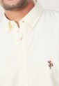 Camisa Amarillo-Blanco Us Polo Assn de US Polo Assn
