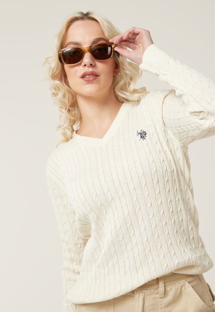 Saco Beige Us Polo Assn