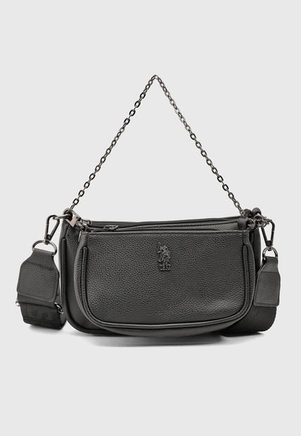 Bolso Negro Us Polo Assn