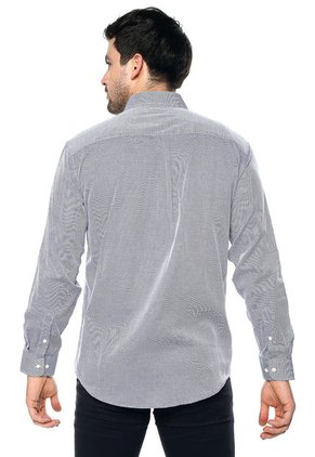 Camisa Azul-Blanco Us Polo Assn