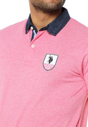Polo Rosa-Azul Us Polo Assn