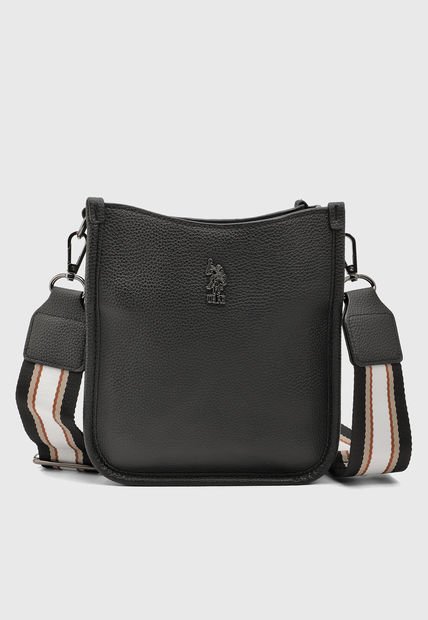 Bolso Manos Libres Negro Us Polo Assn