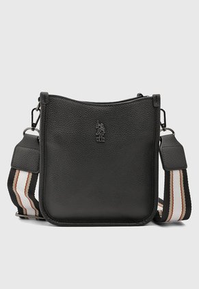 Bolso Manos Libres Negro Us Polo Assn