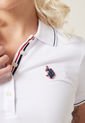 Polo Blanco-Azul Navy-Rojo Us Polo Assn de US Polo Assn